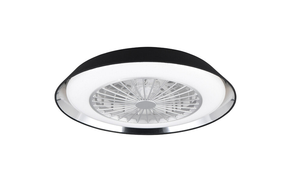 HLW LED Trion Berga 30W LED ceiling light with fan, dimmable