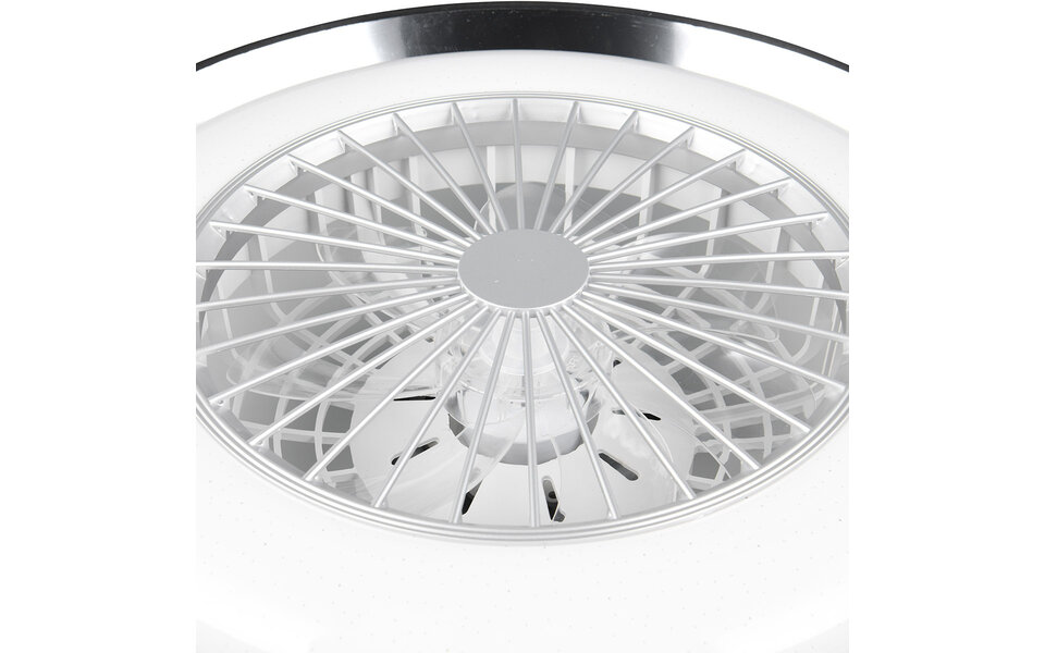 HLW LED Trion Berga 30W LED plafondlamp met ventilator, dimbaar