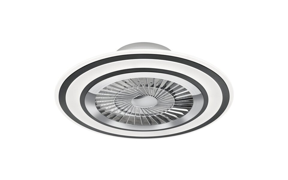 HLW LED Trion Figon LED ceiling light with fan 36W, dimmable