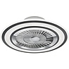 Trion Figon LED plafondlamp met ventilator 36W, dimbaar Verlichting per ruimte