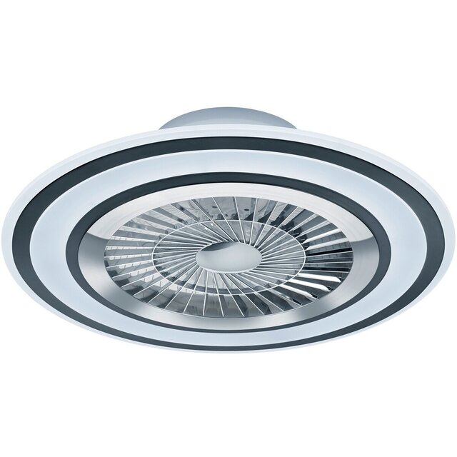 HLW LED Trion Figon LED ceiling light with fan 36W, dimmable