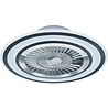HLW LED Trion Figon LED ceiling light with fan 36W, dimmable