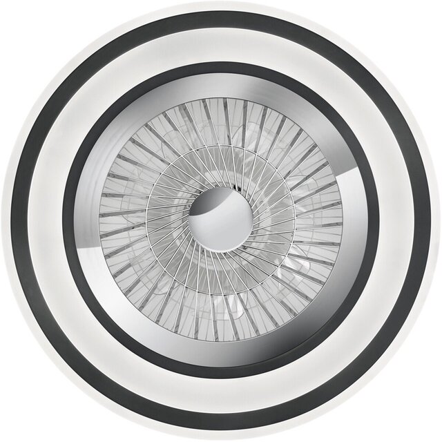 HLW LED Trion Figon LED ceiling light with fan 36W, dimmable