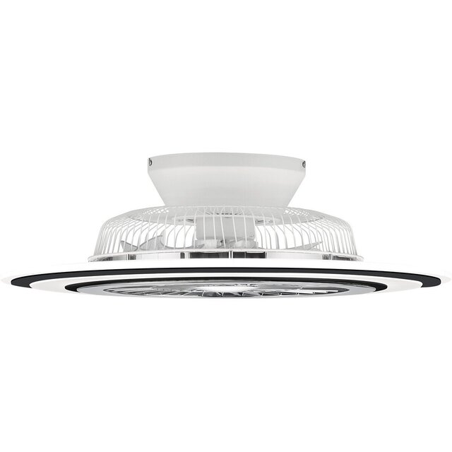 HLW LED Trion Figon LED ceiling light with fan 36W, dimmable