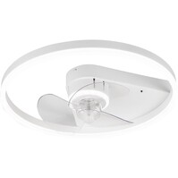 Dimbare LED plafondventilator met afstandsbediening 30W