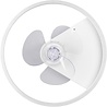 HLW LED Dimmable LED ceiling fan with remote control 30W