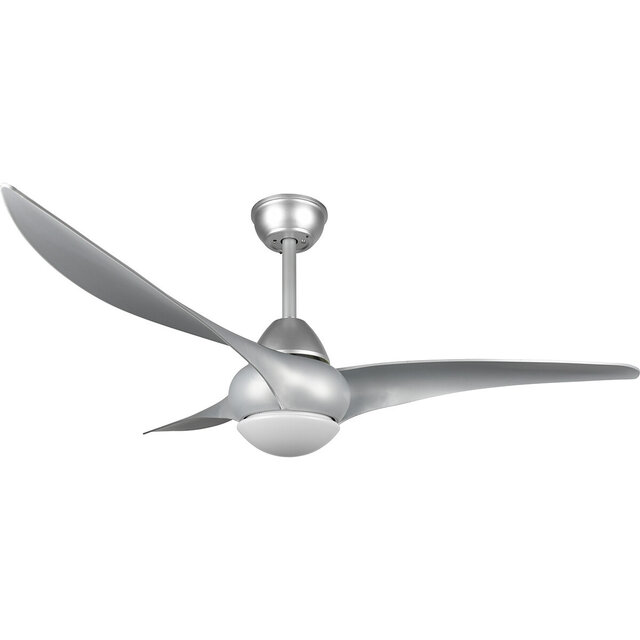 HLW LED Trion Alasin Dimmable LED Ceiling Fan Matt Titanium 115 cm
