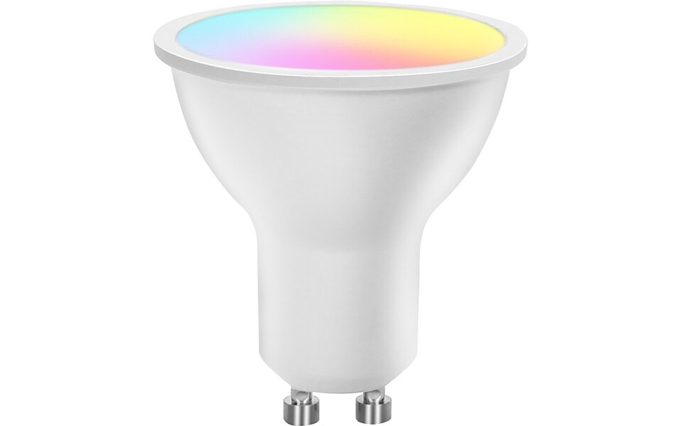 HLW LED Energiezuinige 9W LED Spot - Witte Kunststof Spot met RGB en Smart Home HLW LED Energiezuinige 9W LED Spot - Witte Kunststof Spot met RGB en Smart Home