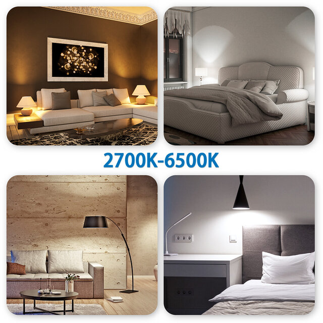 HLW LED Energiezuinige 9W LED Spot - Witte Kunststof Spot met RGB en Smart Home HLW LED Energiezuinige 9W LED Spot - Witte Kunststof Spot met RGB en Smart Home