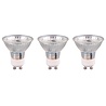 Trion Rova GU10 LED set 3x 5W dimbaar 3000K warmwit 400lm Lichtbronnen