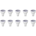 LED Spot 10 Pack - 6W Dimbare LED Lamp GU10 - Helder Koud Wit 6400K