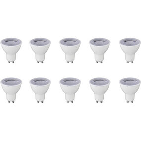 10-pack GU10 LED Spot 6W 390lm 6400K Dimbaar 10-pack GU10 LED Spot 6W 390lm 6400K Dimbaar