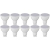 LED GU10 Spot 4W 320lm 6400K – Set van 10 (230V) LED GU10 Spot 4W 320lm 6400K – Set van 10 (230V)