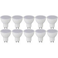 LED GU10 Spot 4W 320lm 6400K – Set of 10 (230V)