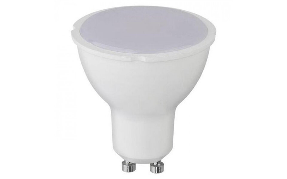 HLW LED LED Spot GU10 4W - Witte Spot Helder Koud Wit LED Lamp 6400K HLW LED LED Spot GU10 4W - Witte Spot Helder Koud Wit LED Lamp 6400K