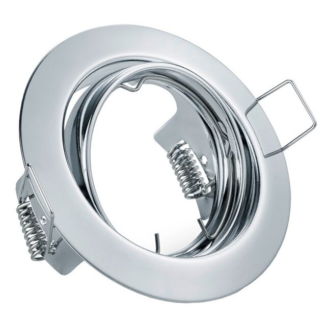 kantelbare GU10 LED spot met dimbare warm witte lichtkleur 2200-2700K en 3,7W vermogen