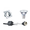 Dimbare LED GU10 inbouwspot DimTone 2200–2700K chroom Dimbare LED GU10 inbouwspot DimTone 2200–2700K chroom