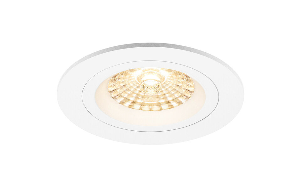 HLW LED LED Spot Set - 3.5W LED Recessed Spotlight Round White Spotlight GU10 - Warm White 3000K