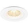 HLW LED LED Spot Set - 3.5W LED Recessed Spotlight Round White Spotlight GU10 - Warm White 3000K