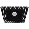 HLW LED LED Spotlight Set 6W - Dimmable Tiltable Square Recessed Spotlight GU10 Matte Black HLW LED LED Spotlight Set 6W - Dimmable Tiltable Square Recessed Spotlight GU10 Matte Black