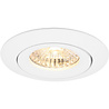 HLW LED Pragmi Uranio Pro 6W LED Spot - Tiltable Round Recessed Spot White Spot HLW LED Pragmi Uranio Pro 6W LED Spot - Tiltable Round Recessed Spot White Spot