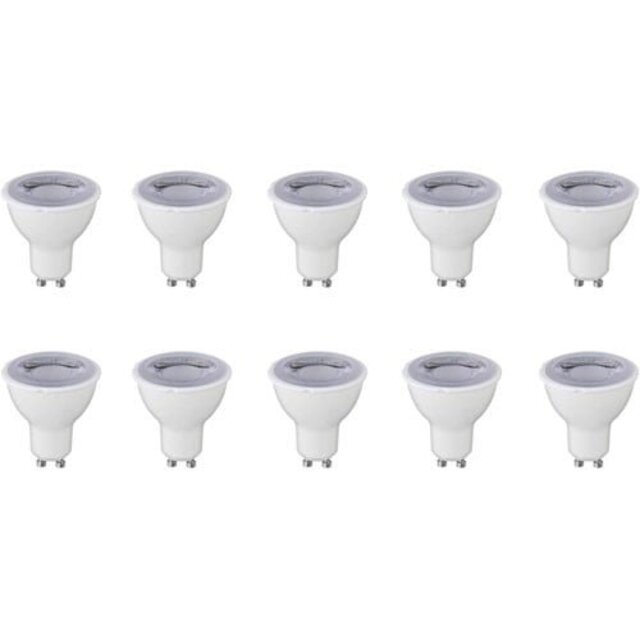 LED GU10 Spots 10-pack 6W Dimbaar 3000K (390 lm) Lichtbronnen LED GU10 Spots 10-pack 6W Dimbaar 3000K (390 lm) Lichtbronnen