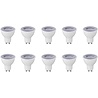 LED GU10 Spots 10-pack 6W Dimbaar 3000K (390 lm) Lichtbronnen