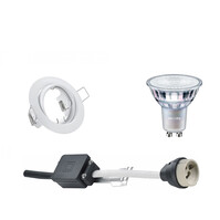 Dimbare kantelbare LED inbouwspot GU10 DimTone 2200-2700K