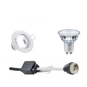 Dimbare kantelbare LED inbouwspot GU10 DimTone 2200-2700K Dimbare kantelbare LED inbouwspot GU10 DimTone 2200-2700K
