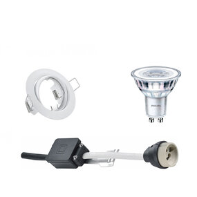 LED spot GU10 3W dimbaar 4000K inbouw kantelbaar LED spot GU10 3W dimbaar 4000K inbouw kantelbaar