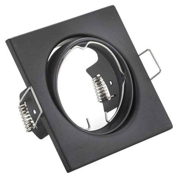 HLW LED 6W LED Spot Set - Kantelbare Vierkante Inbouwspot Mat Zwart & Wit HLW LED 6W LED Spot Set - Kantelbare Vierkante Inbouwspot Mat Zwart & Wit