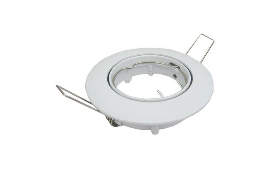 HLW LED LED Spot Set 5W - Kantelbare Ronde Witte Inbouwspot met GU10 Fitting HLW LED LED Spot Set 5W - Kantelbare Ronde Witte Inbouwspot met GU10 Fitting