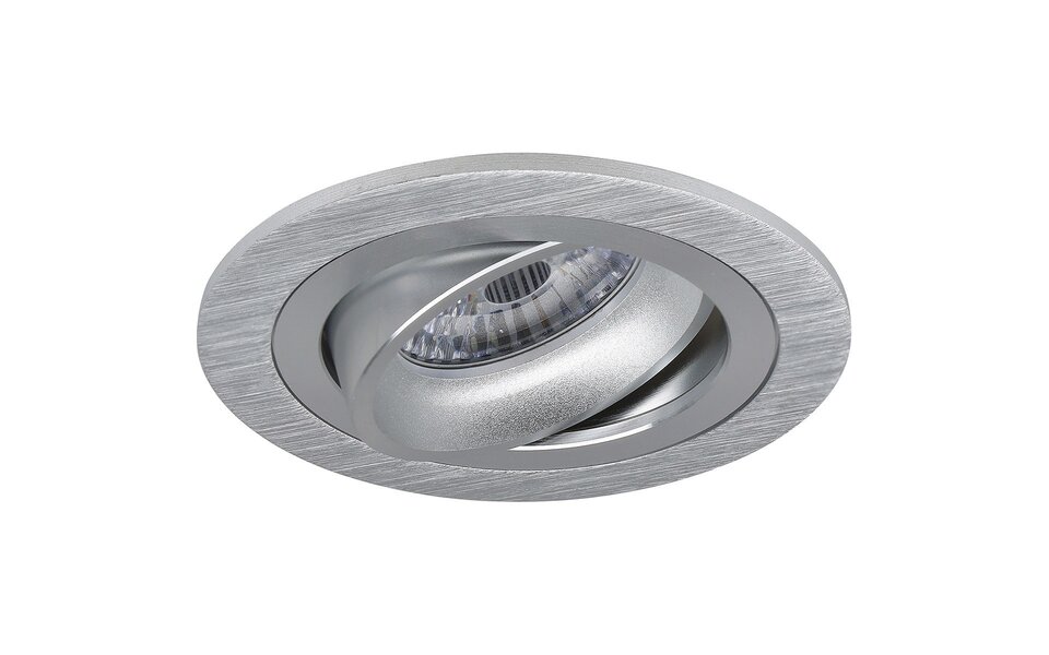 HLW LED Dimmable LED Spot 4W - Tiltable Round Recessed Spot with GU10 Fitting HLW LED Dimmable LED Spot 4W - Tiltable Round Recessed Spot with GU10 Fitting