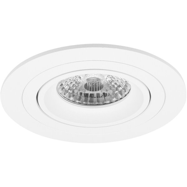 HLW LED LED Spot Set 6W - Kantelbare Ronde Witte Inbouwspot Ø92mm - Energiezuinig & Natuurlijk Wit