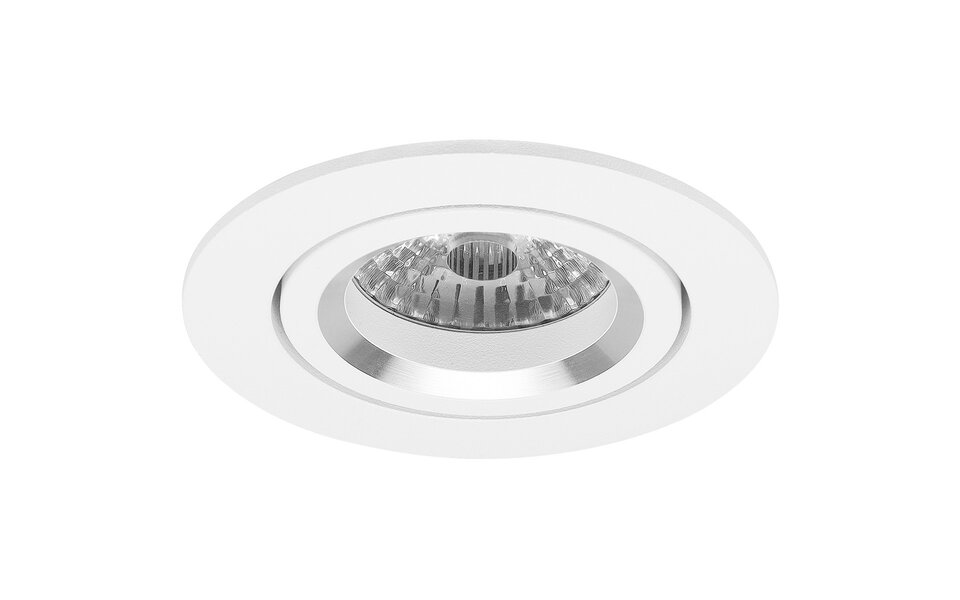 HLW LED LED Spot Set - Tiltable Round Recessed Spot 5W LED White Spot GU10