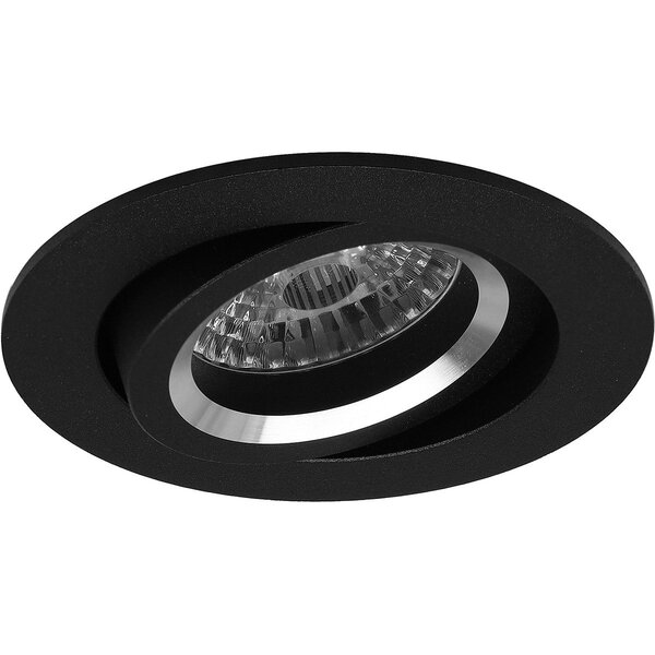 HLW LED LED Spot Set 6W - Kantelbare Ronde Inbouwspot Mat Zwart of Wit, GU10