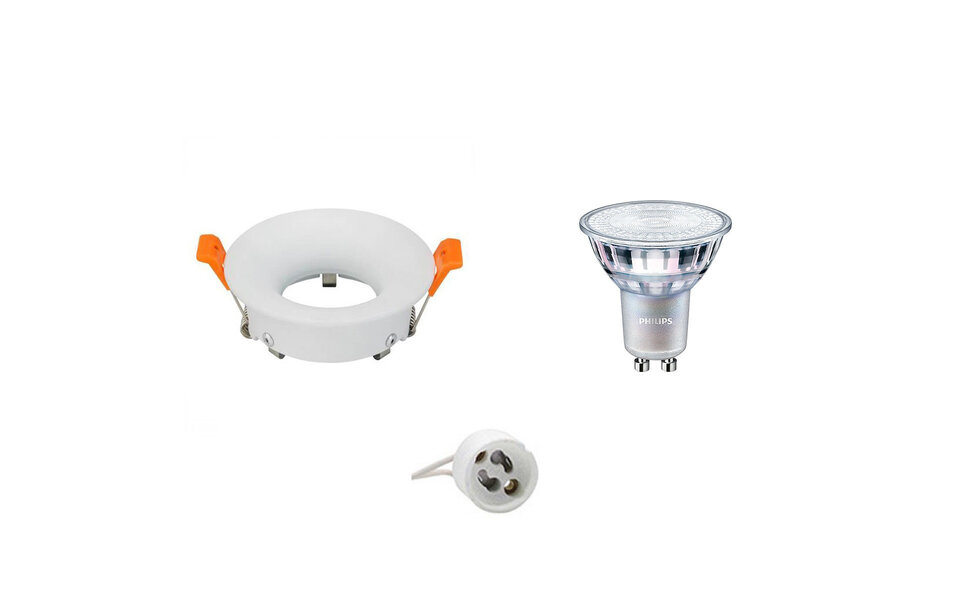 HLW LED 9W Dimbare LED Spot Set - GU10 Inbouwspot Ronde Witte Spot