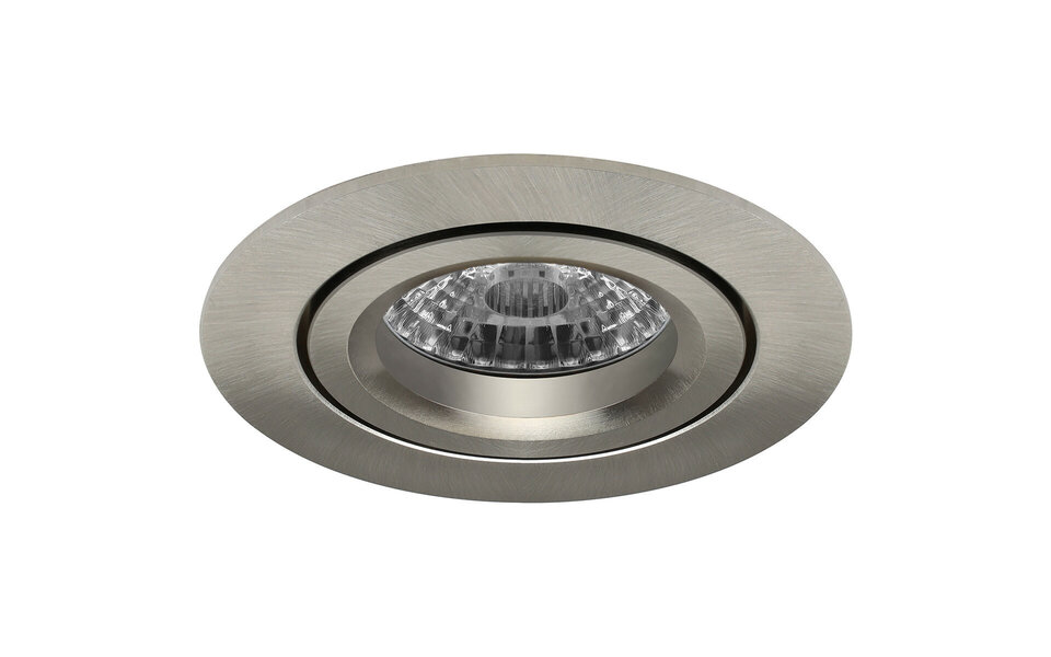 HLW LED LED Spot Set 3W - Kantelbare, Dimbare Ronde Inbouwspot Mat Nikkel HLW LED LED Spot Set 3W - Kantelbare, Dimbare Ronde Inbouwspot Mat Nikkel