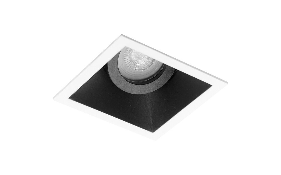 HLW LED LED Spot Set 7W - Kantelbare Vierkante Inbouwspot - Dimbaar - Zwart & Wit HLW LED LED Spot Set 7W - Kantelbare Vierkante Inbouwspot - Dimbaar - Zwart & Wit