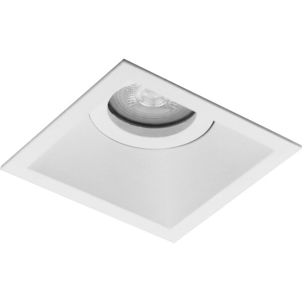 HLW LED 6W LED Spot Set - Kantelbare Vierkante Inbouwspot Mat Wit - Warm Wit 2700K HLW LED 6W LED Spot Set - Kantelbare Vierkante Inbouwspot Mat Wit - Warm Wit 2700K