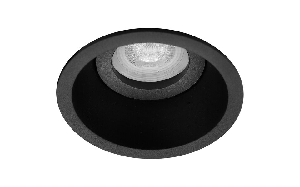HLW LED LED Spot Set 3W - Tiltable Dimmable Recessed Spotlight Round Spotlight Matte Black HLW LED LED Spot Set 3W - Tiltable Dimmable Recessed Spotlight Round Spotlight Matte Black