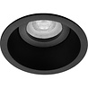 HLW LED Dimmable LED Spotlight Set - Tiltable Round Recessed Spotlight 9W LED Black & White
