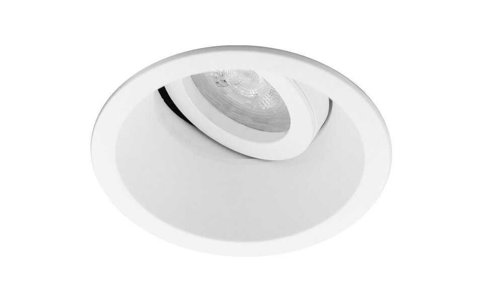 HLW LED LED Spot Set - Tiltable 6W LED Recessed Spotlight - Round White Spotlight GU10 HLW LED LED Spot Set - Tiltable 6W LED Recessed Spotlight - Round White Spotlight GU10