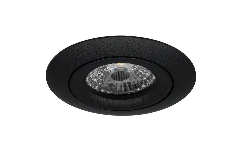HLW LED LED Spot Set 6W - Kantelbare Ronde Inbouwspot - Mat Zwart & Wit HLW LED LED Spot Set 6W - Kantelbare Ronde Inbouwspot - Mat Zwart & Wit