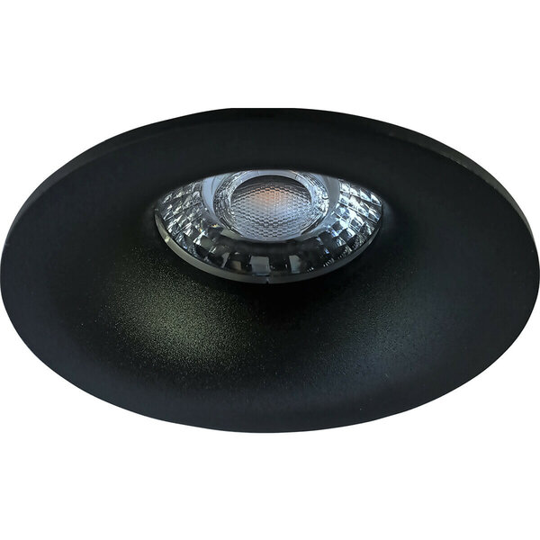 HLW LED Dimbare 6W LED Spot Set - Mat Zwarte Ronde Inbouwspot GU10, Natuurlijk Wit 4200K HLW LED Dimbare 6W LED Spot Set - Mat Zwarte Ronde Inbouwspot GU10, Natuurlijk Wit 4200K