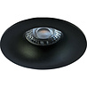 Ronde dimbare warm-glow LED inbouwspot met GU10 fitting 4,9W en lichtkleur 2200K-2700K
