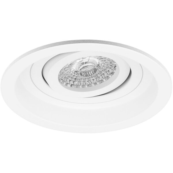 HLW LED Pragmi Domy Pro 6W LED Spot - Dimbare, Kantelbare Ronde Inbouwspot Mat Wit, Natuurlijk Wit 4200K HLW LED Pragmi Domy Pro 6W LED Spot - Dimbare, Kantelbare Ronde Inbouwspot Mat Wit, Natuurlijk Wit 4200K