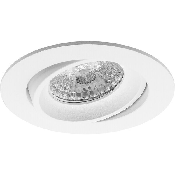 HLW LED LED Spot Set 6W - Kantelbare, Dimbare Ronde Inbouwspot Mat Wit 6400K HLW LED LED Spot Set 6W - Kantelbare, Dimbare Ronde Inbouwspot Mat Wit 6400K