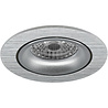 HLW LED 4W LED Spot Set - Tiltable Round Recessed Spot Light Matt Silver | Dimmable White Spot GU10
