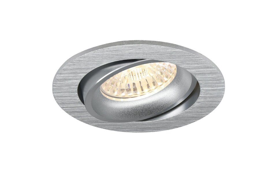 HLW LED 4W LED Spot - Tiltable, Dimmable Round Recessed Spot - White LED Lamp GU10